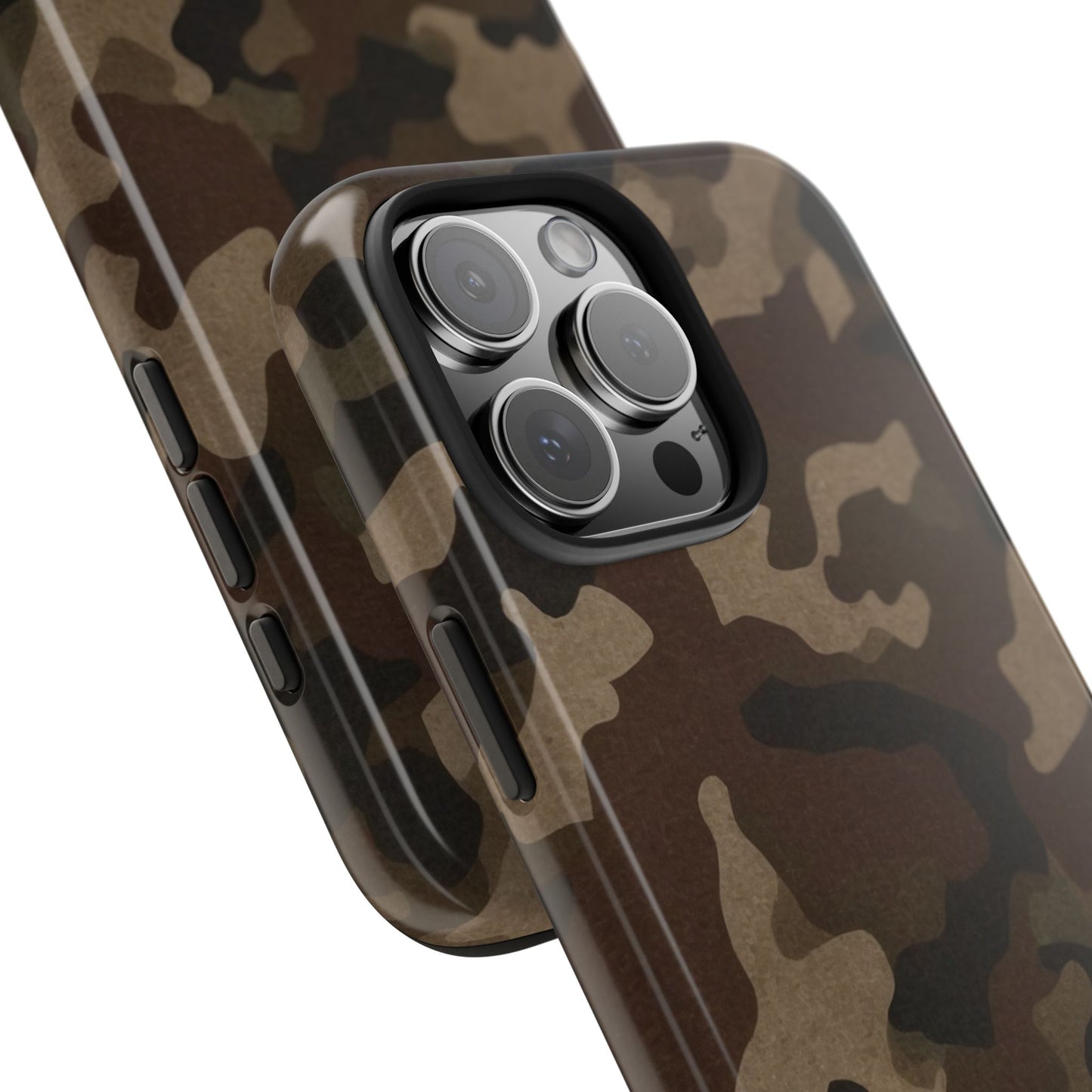 Classic Camouflage iPhone Case – Rugged Woodland Camo Protection