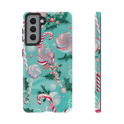 Candy Cane & Peppermint Holiday Delight – Samsung Galaxy Series Case