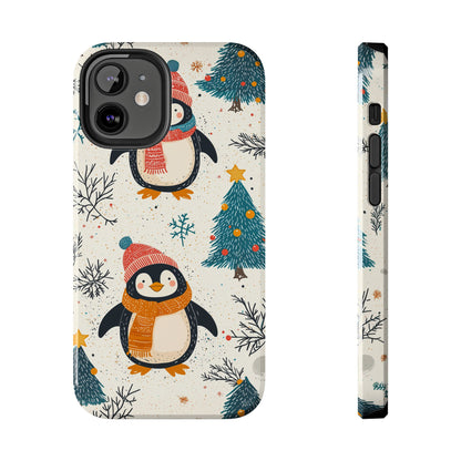 Penguin Wonderland – Snowy Christmas Cheer iPhone Case