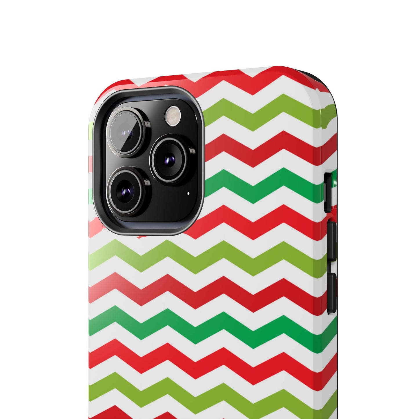 Vibrant Fiesta Chevron – Yellow Green, Green & Red Geometric Case