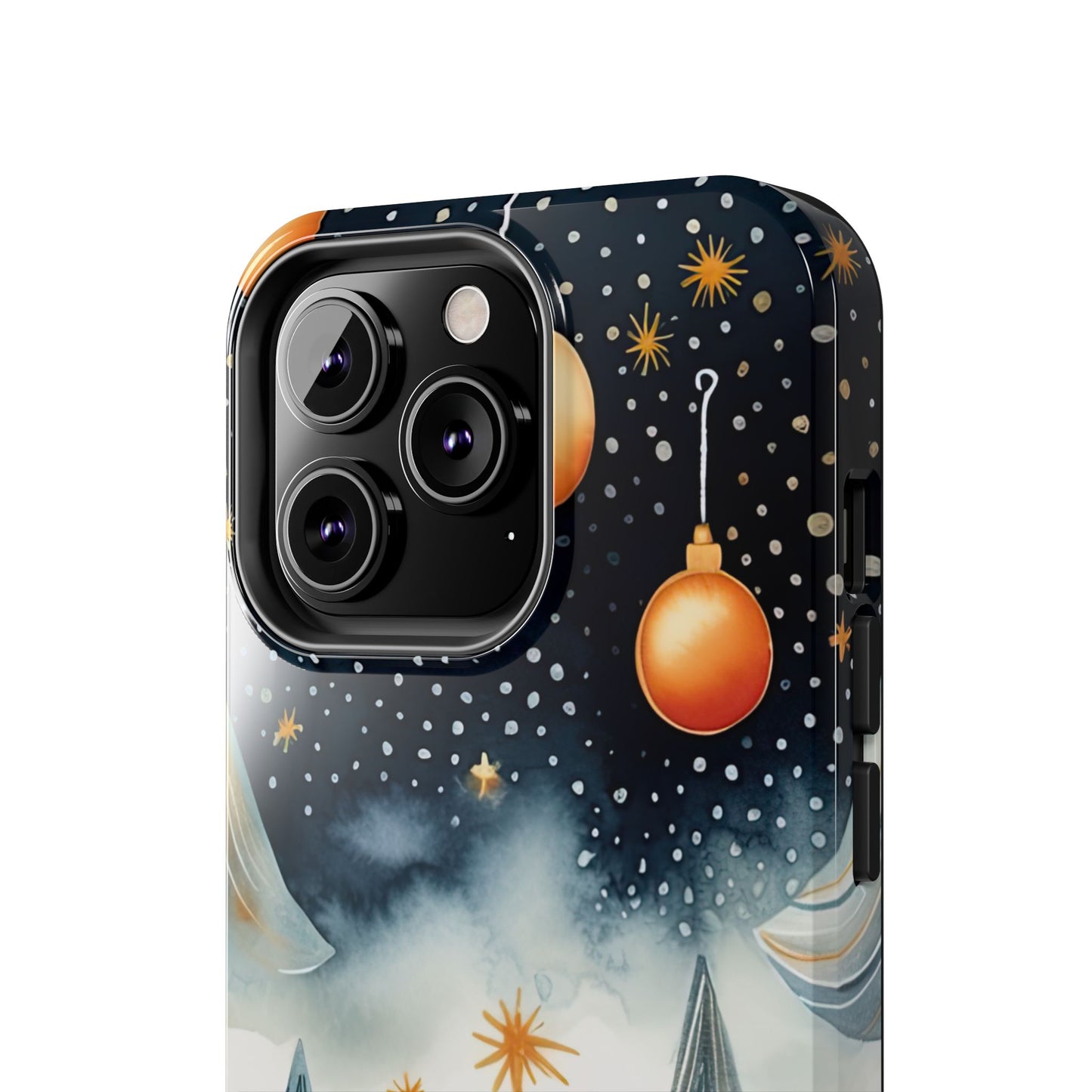 Winter Wonderland Gold Ornament – iPhone Series Case