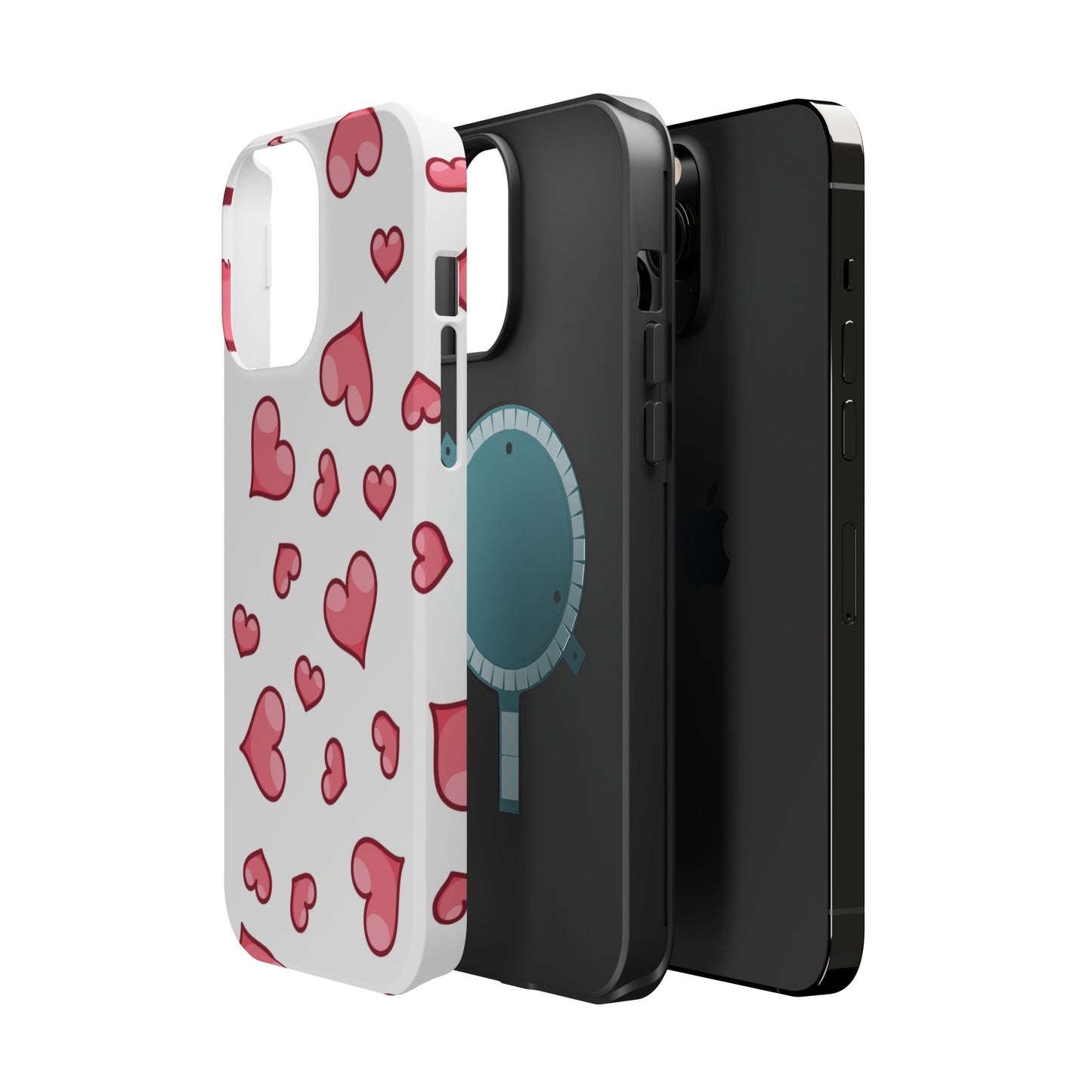 Scattered Hearts MagSafe iPhone Case