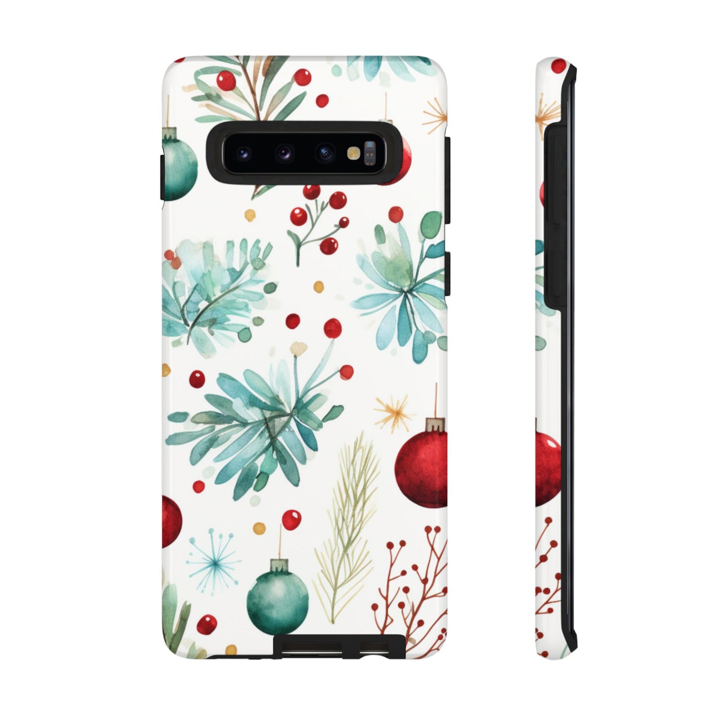 Festive Holiday Ornament Pattern – Samsung Galaxy Case