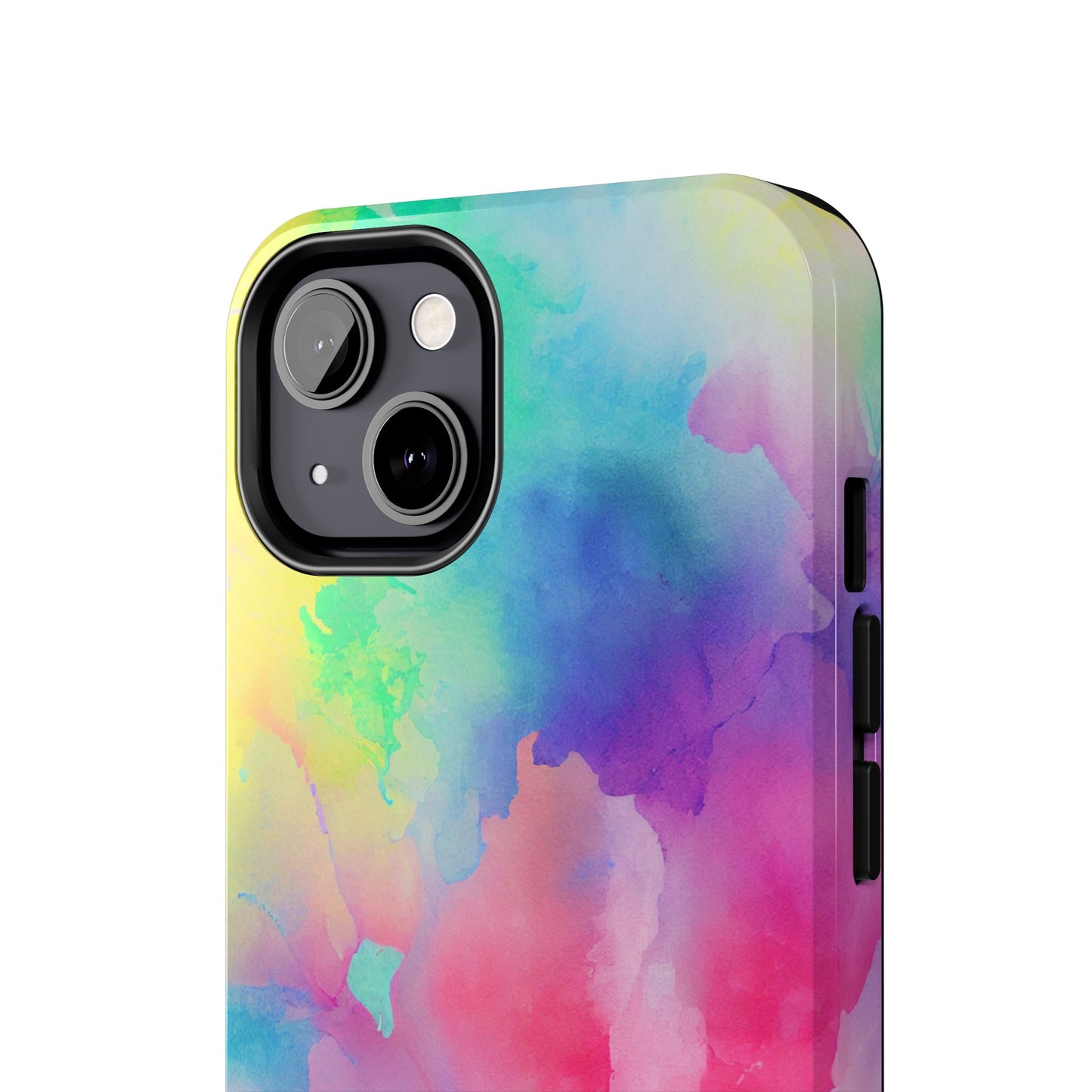 Pastel Watercolor Dream iPhone Case – Slim Profile, Glossy Finish