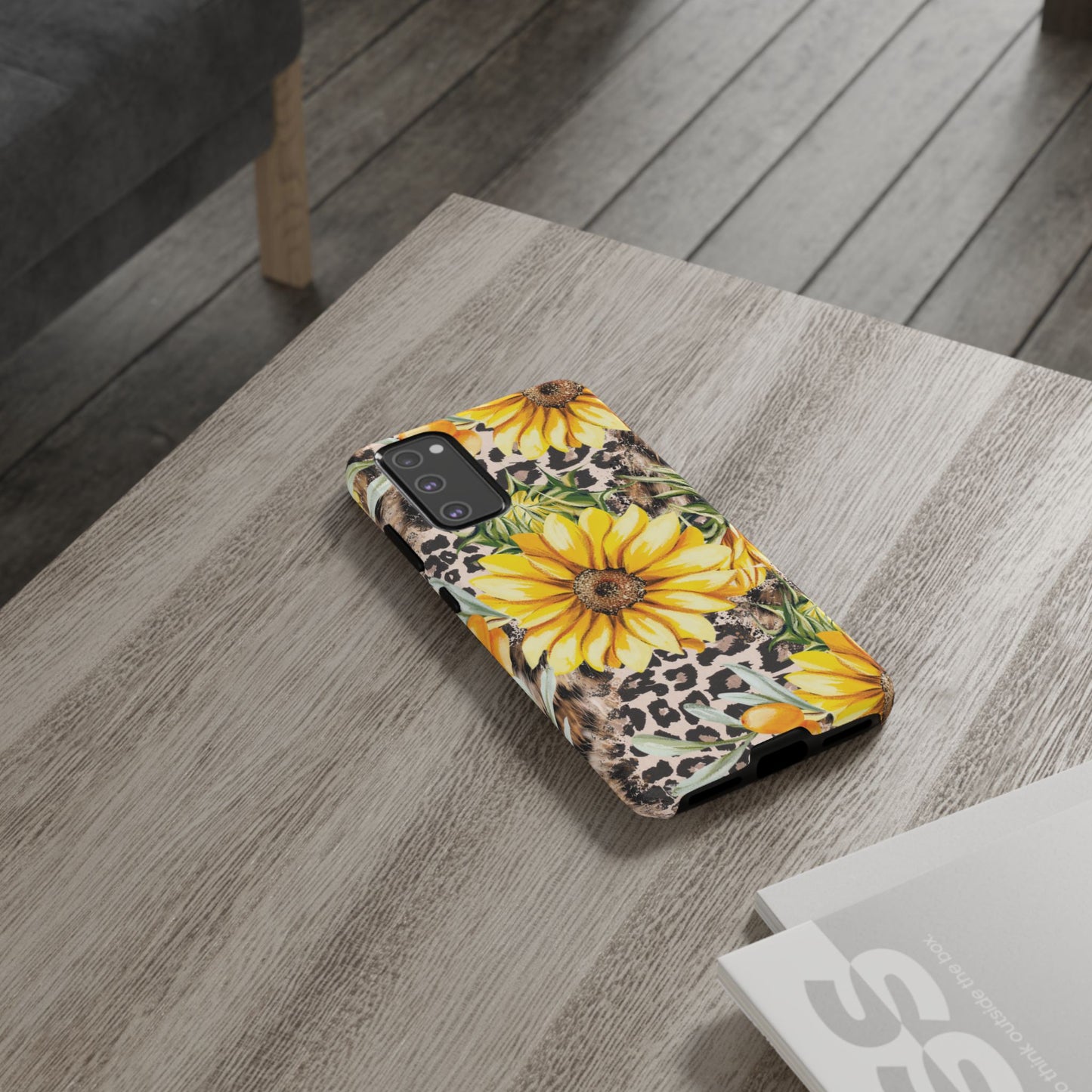 Leopard Sunflower Chic - Samsung Galaxy Series Case