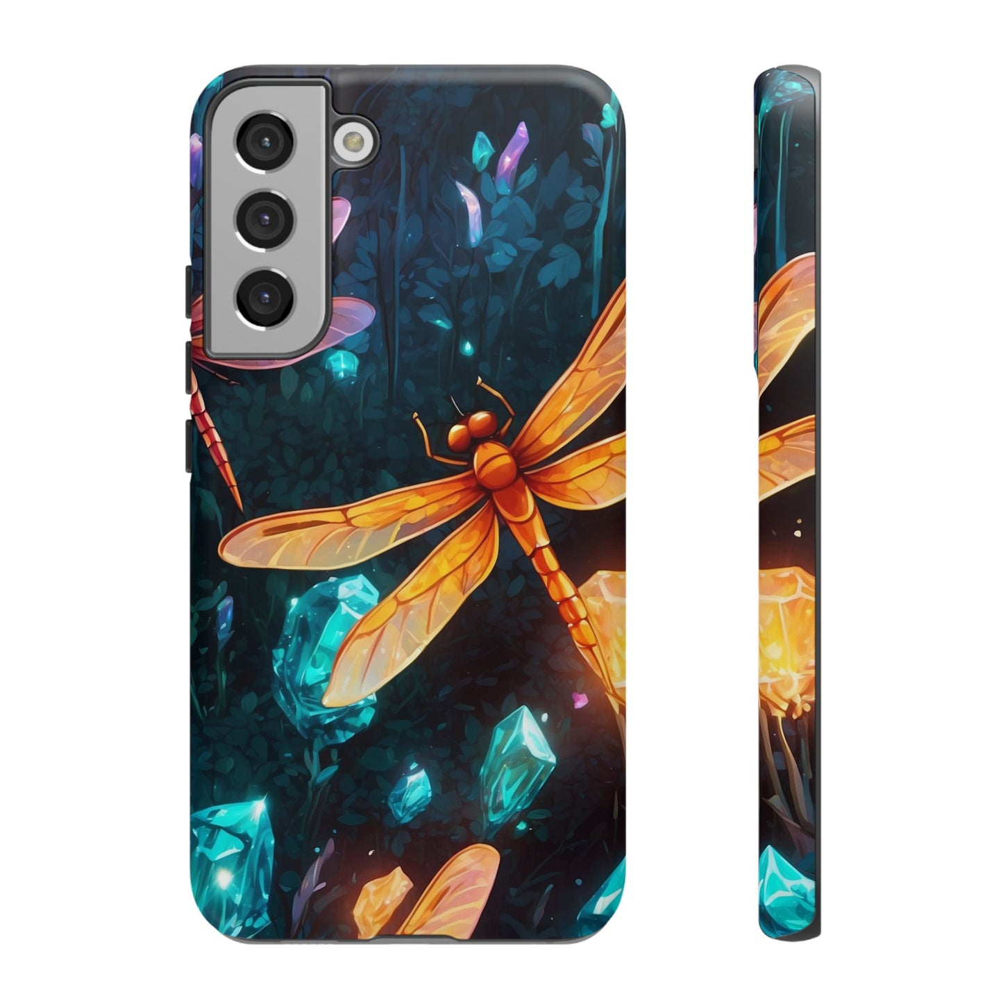 Mystical Dragonflies & Crystals – Samsung Galaxy Series Case