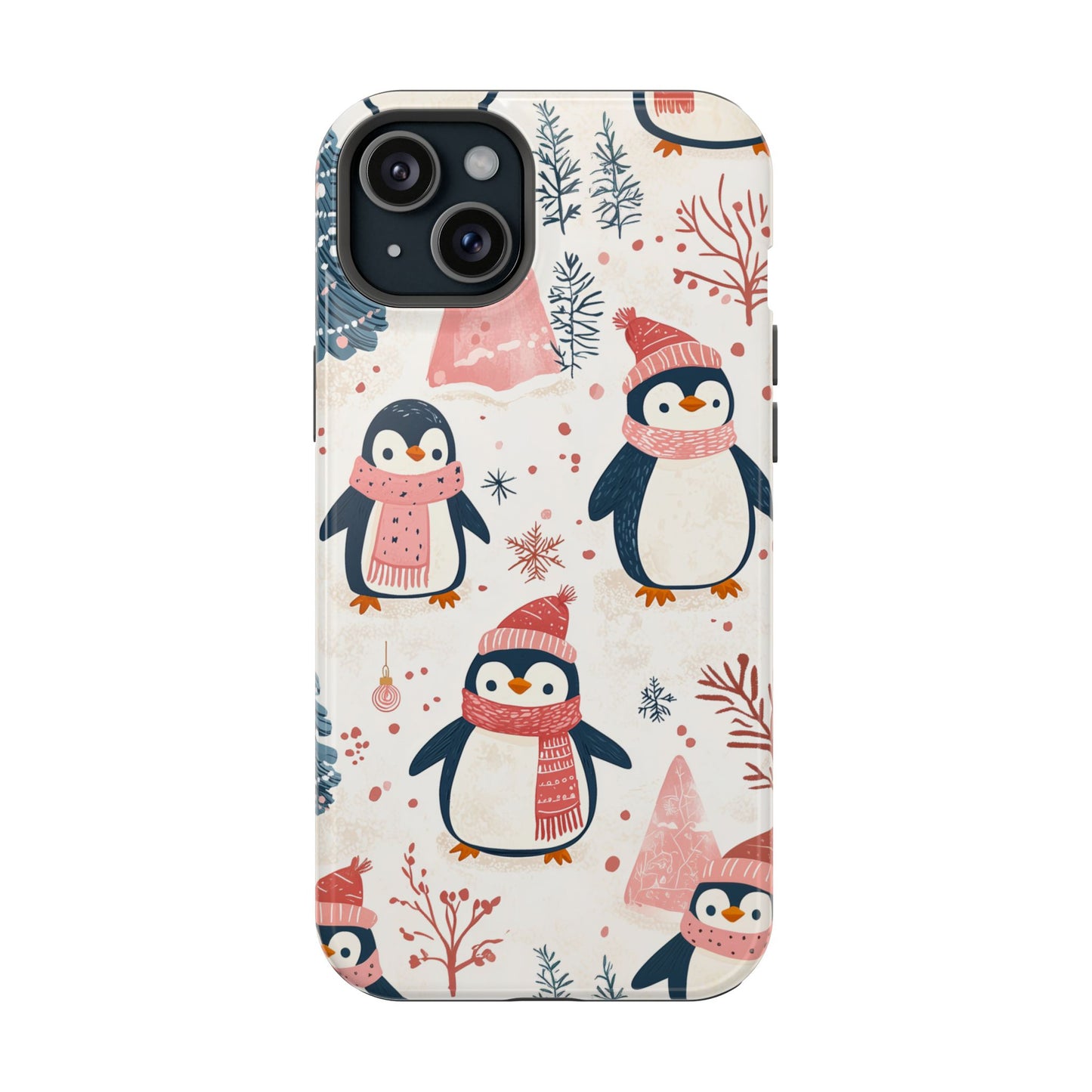 Penguin Paradise – Christmas Cheer MagSafe iPhone Case