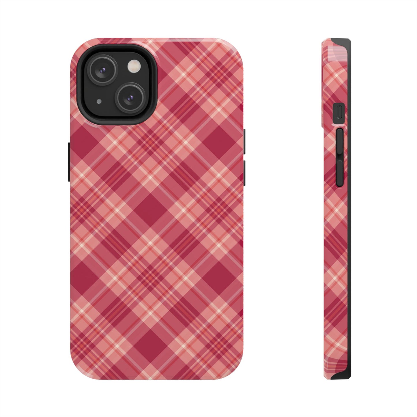 Rustic Red Plaid – iPhone Series Case