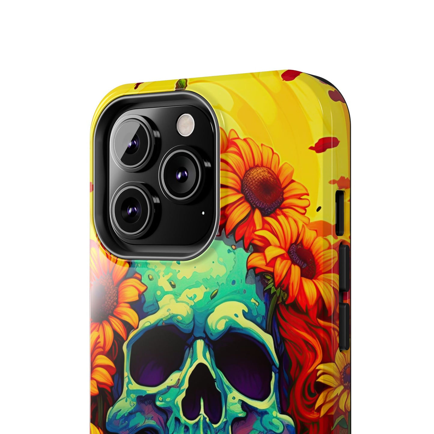 Sun Kissed Skull iPhone Case