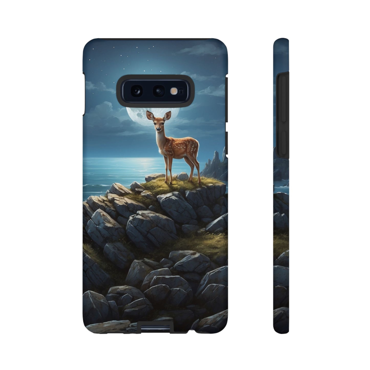 Enchanted Fawn Under the Moonlit Sky Samsung Galaxy Case