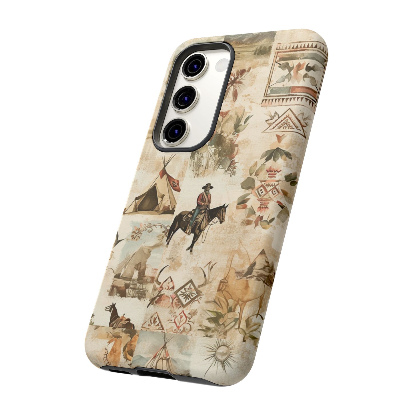 Western Collage Case | Vintage Country Aesthetic