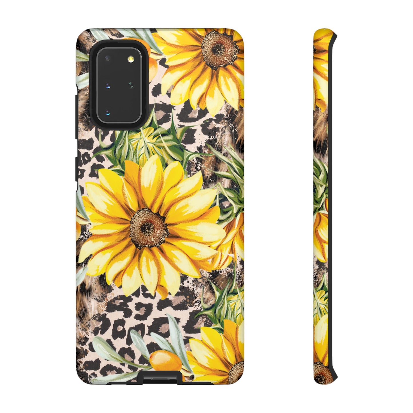 Leopard Sunflower Chic - Samsung Galaxy Series Case