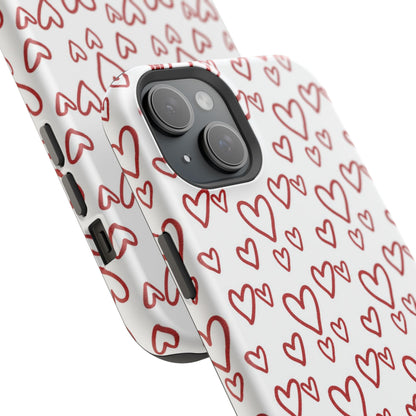 Classic Hearts MagSafe iPhone Case