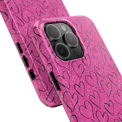 Heartfelt Glam iPhone Case