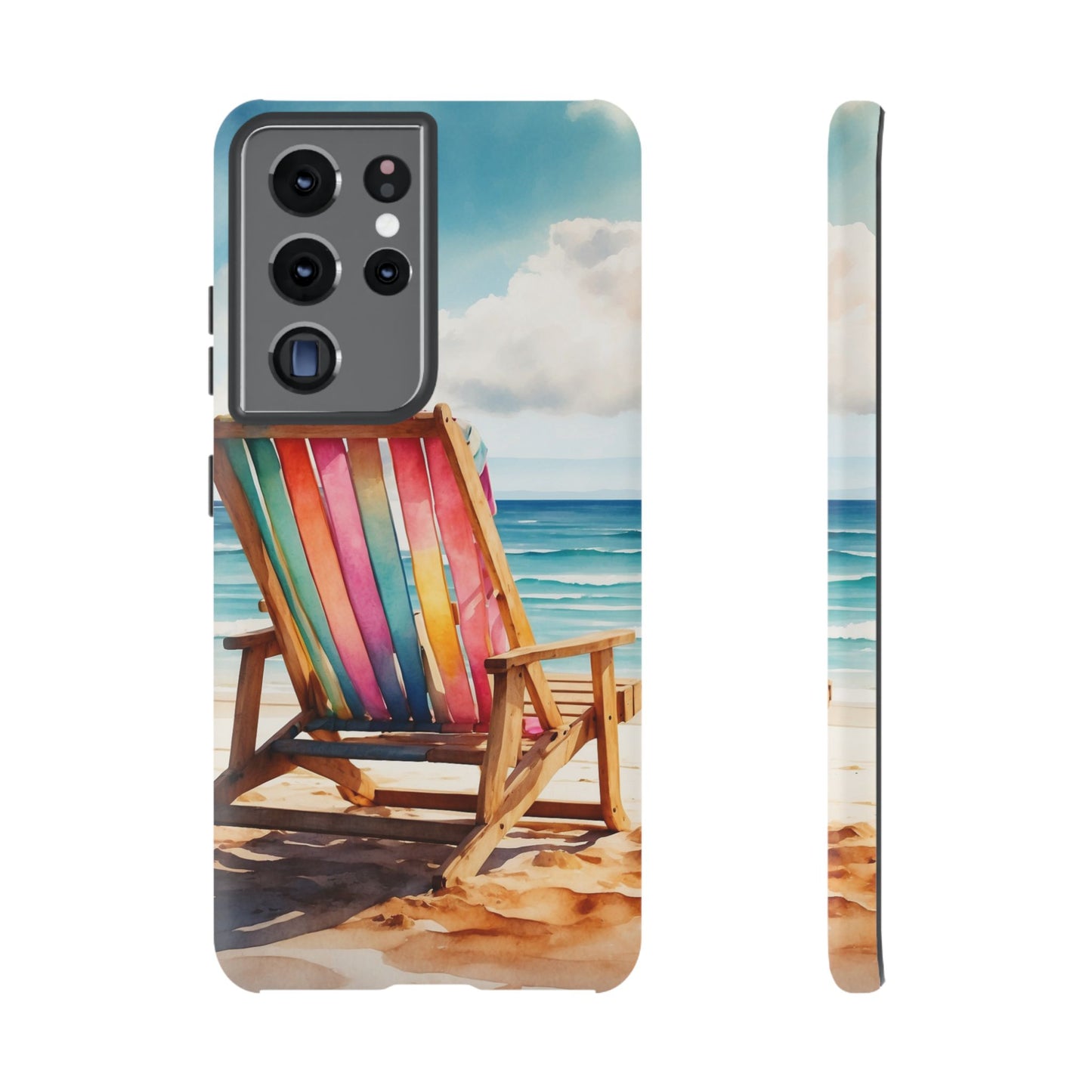 Vibrant Beach Escape Samsung Galaxy Case – Colorful Summer Design