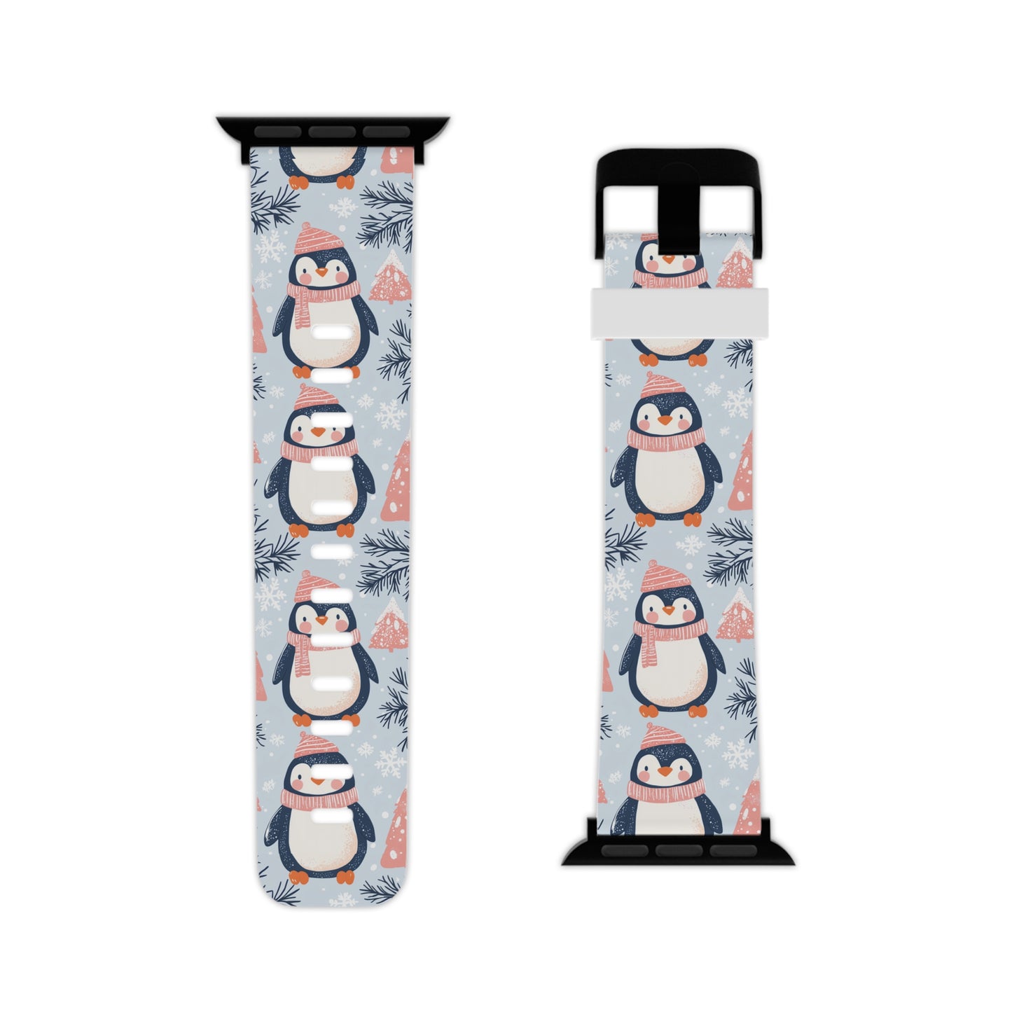 Penguin in Winter Wonderland Apple Watch Band