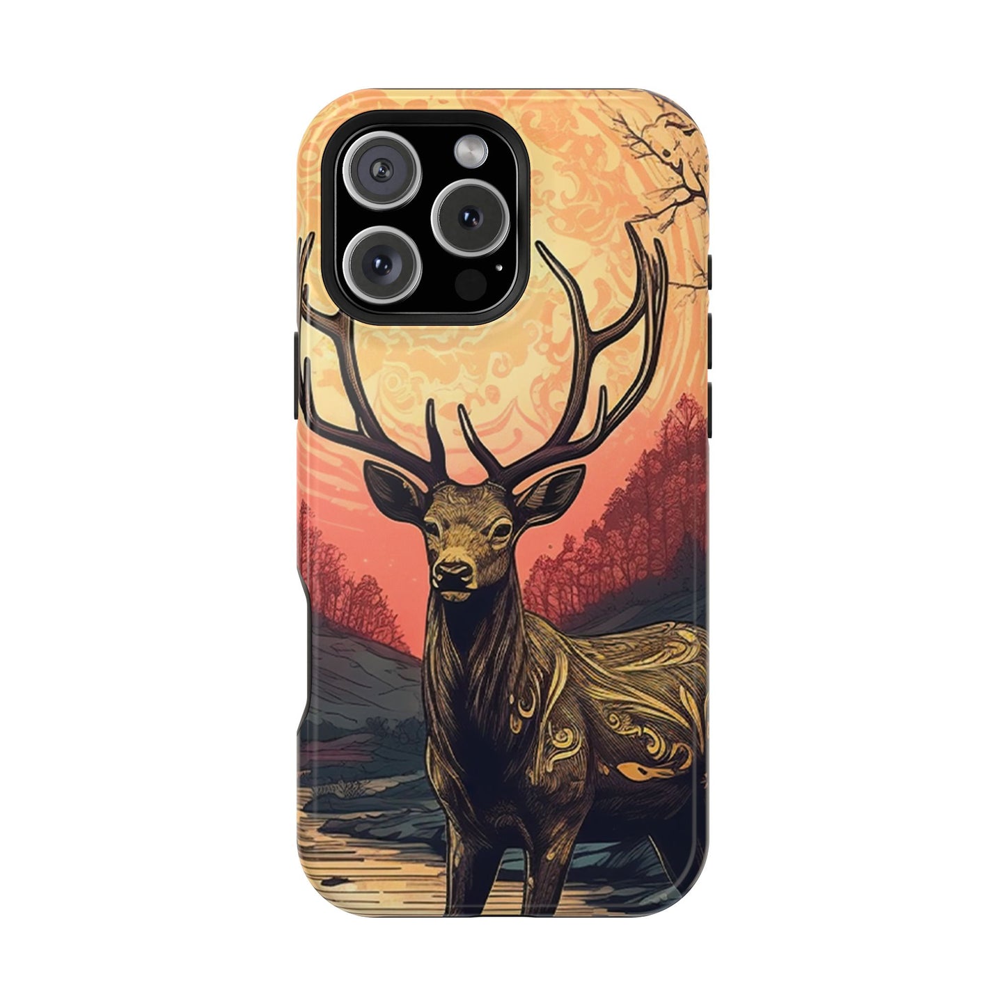 Celestial Stag – MagSafe iPhone Case