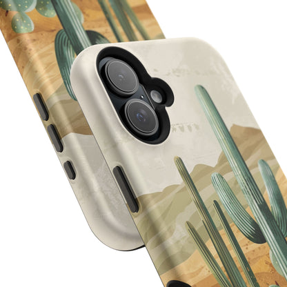 Desert Oasis Cactus iPhone Case