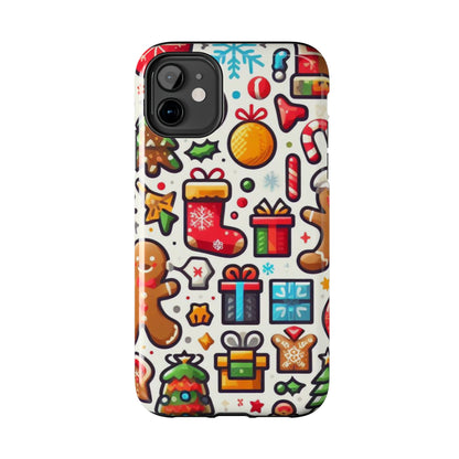 Festive Christmas Icons Pattern – iPhone Series Case