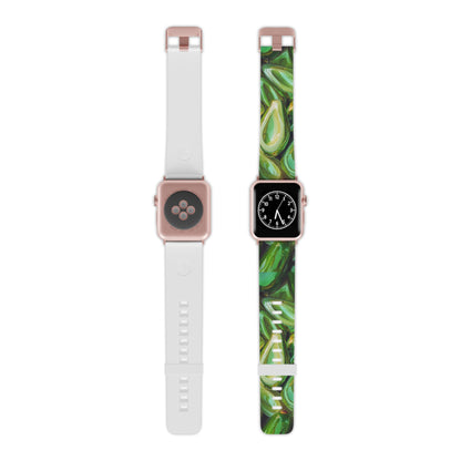 Glossy Avocado Apple Watch Band