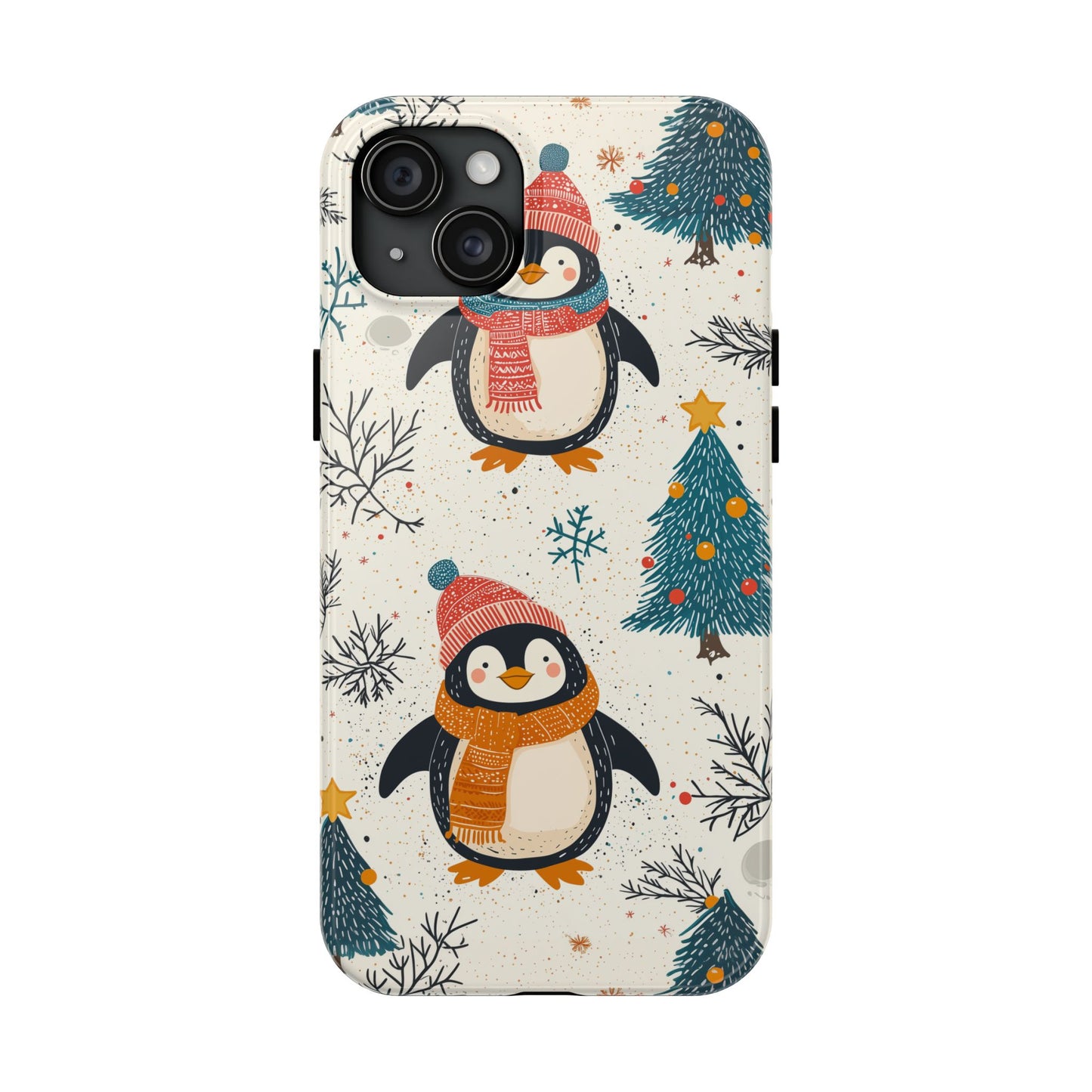 Penguin Wonderland – Snowy Christmas Cheer iPhone Case