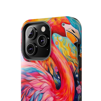 Flamingo Fiesta – Vibrant Flamingo iPhone Cases