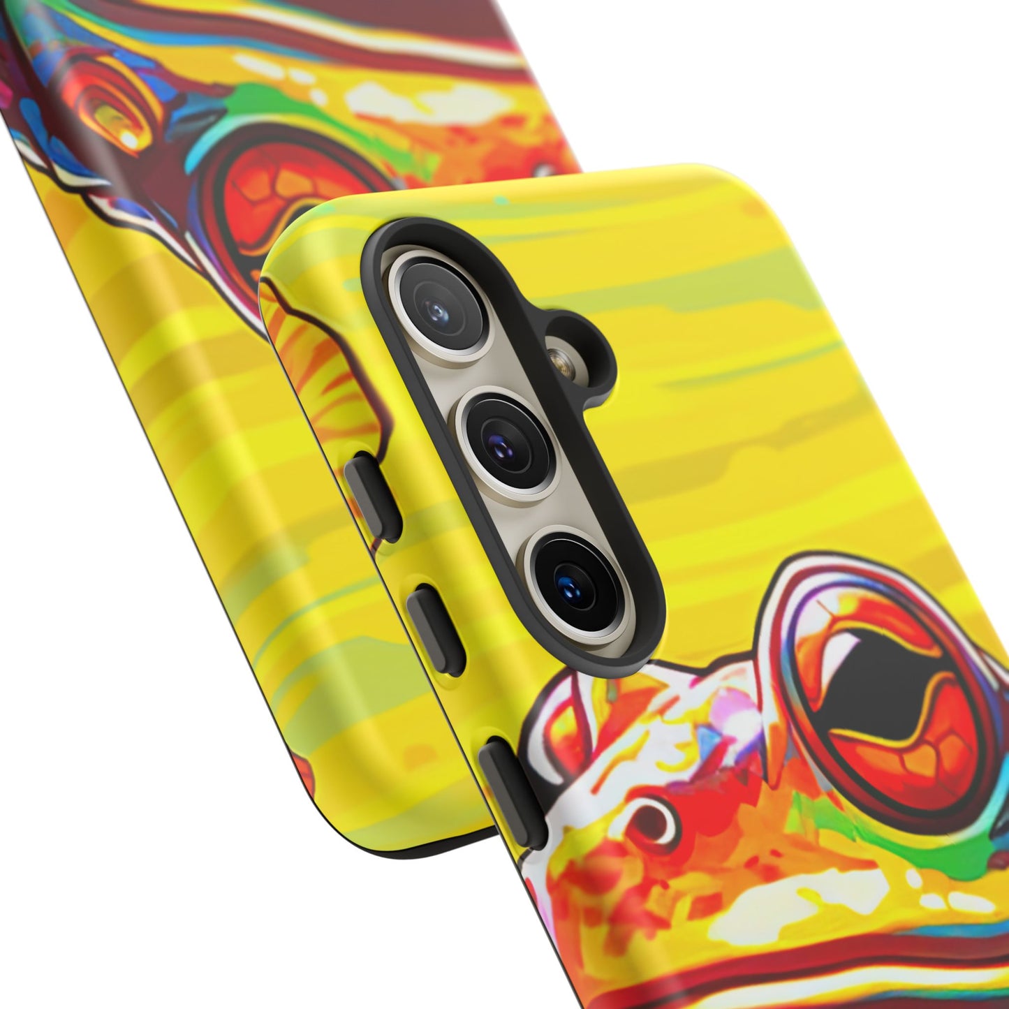 Vibrant Rainbow Frog Design – Samsung Galaxy Case