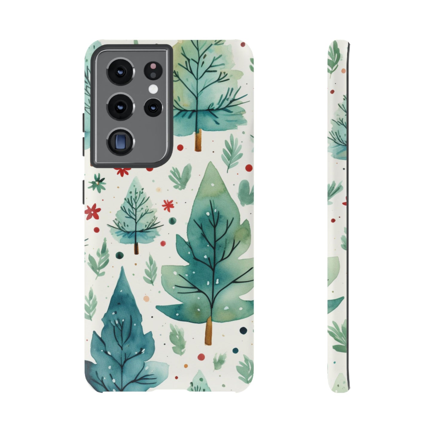 Watercolor Winter Forest -  Samsung Galaxy Series Case