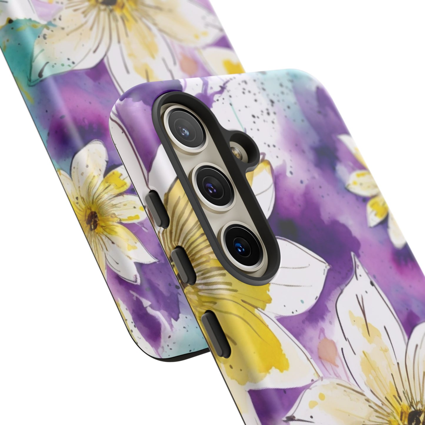 Abstract Floral Watercolor Splash - Samsung Galaxy Series Case