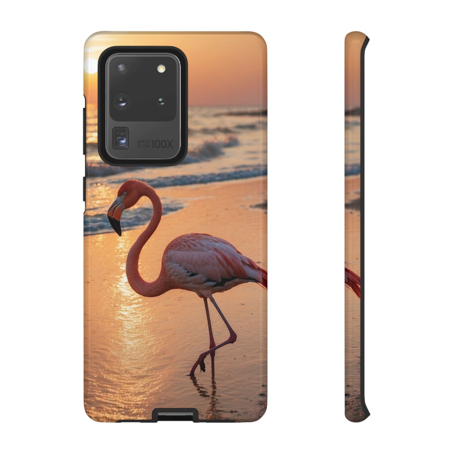 Island Beauty – Flamingo Samsung Galaxy Case