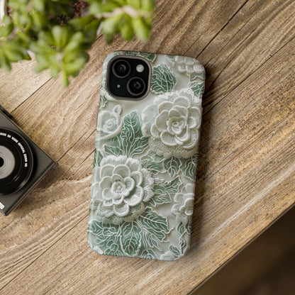 Elegant Blossoms 3D iPhone Case