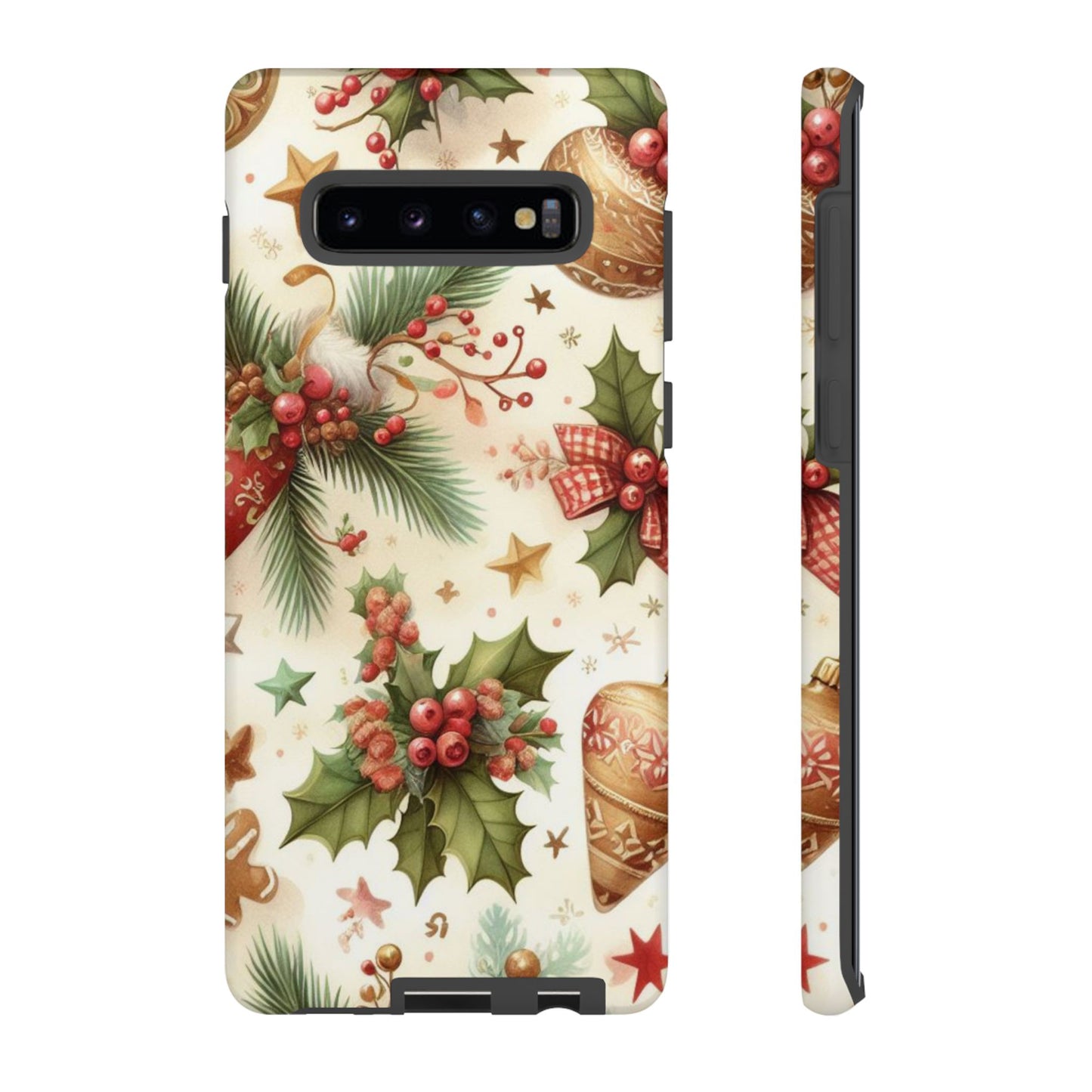 Classic Christmas Stocking & Ornaments Pattern – Samsung Galaxy Series Case