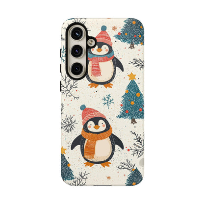 Penguin Wonderland – Snowy Christmas Cheer Samsung Galaxy Case