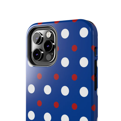 Patriotic Polka Dots – iPhone Case