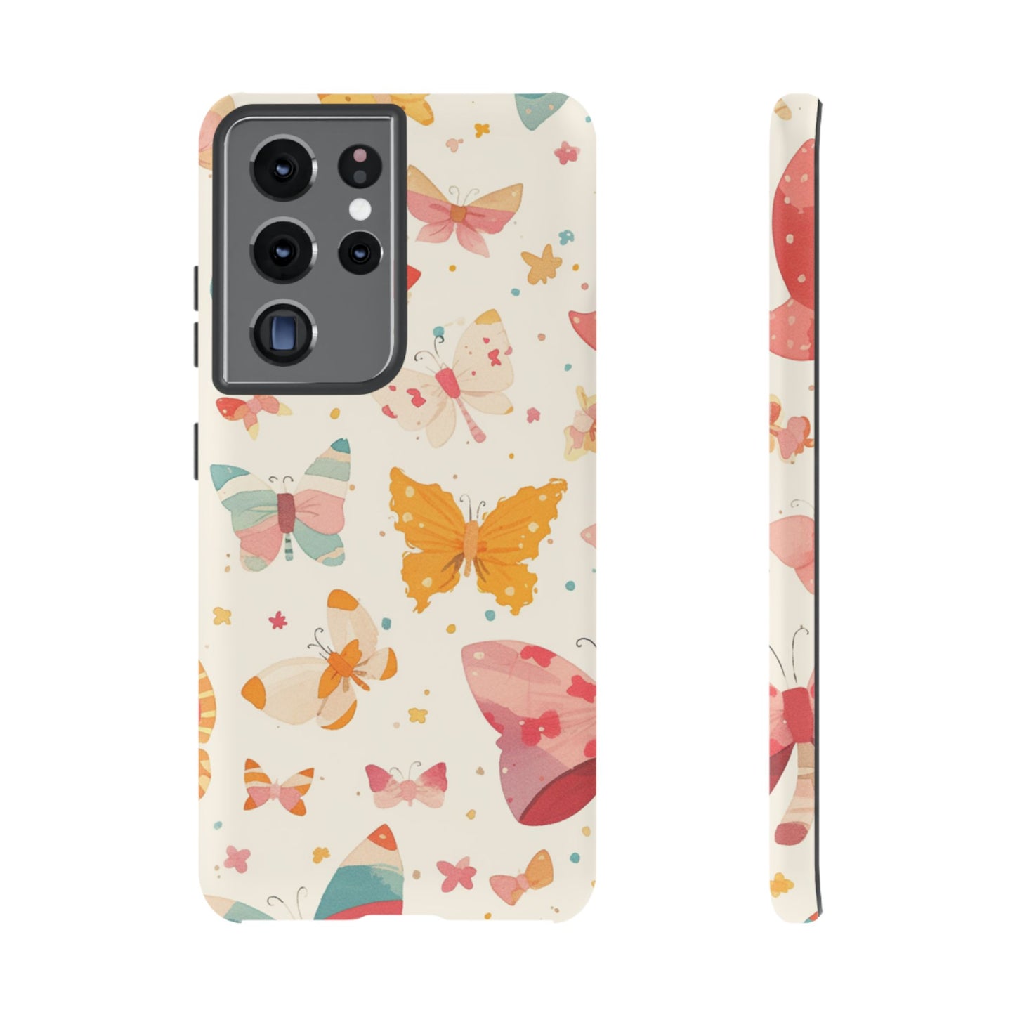 Coquette Watercolor Butterfly iPhone Case