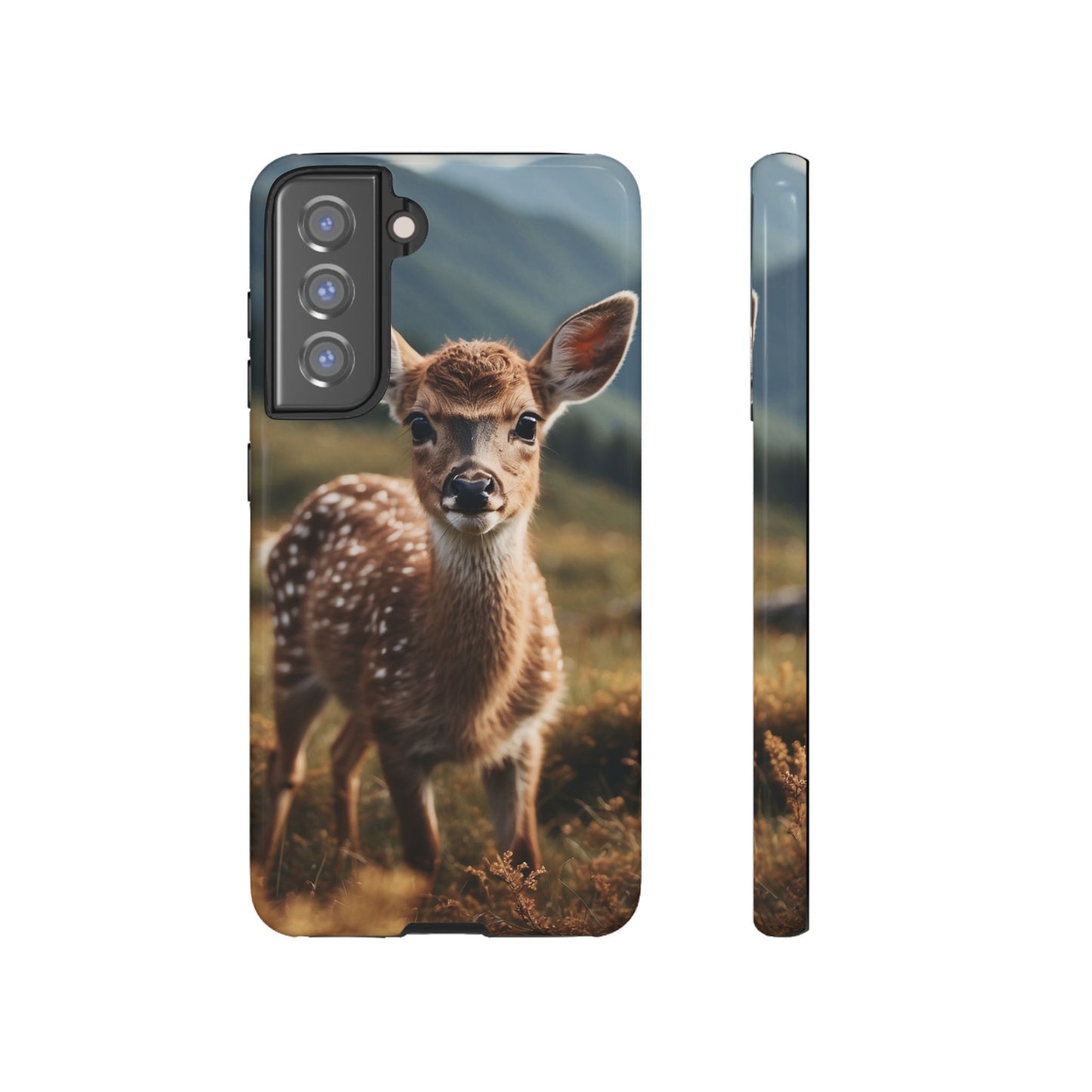 Gentle Fawn in Mountain Meadows Samsung Galaxy Case