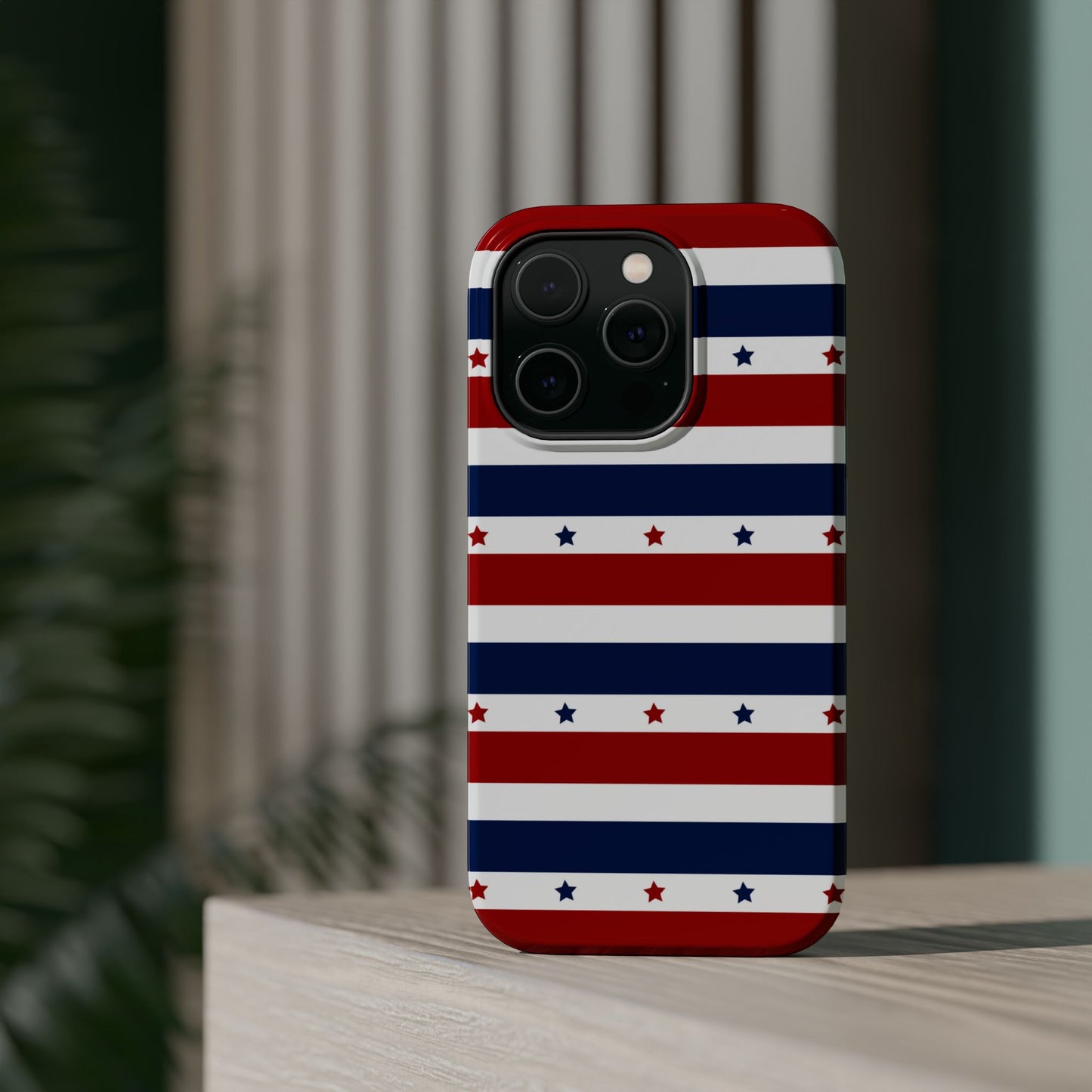 Patriotic Stars MagSafe iPhone Case