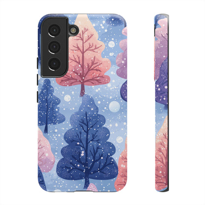 Pink & Purple Winter Wonderland - Samsung Galaxy Series Case