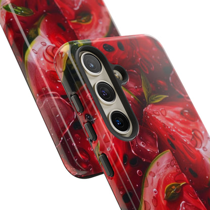 Juicy Watermelon Samsung Galaxy Case – Refreshing Summer Vibes, Dual-Layer Protection