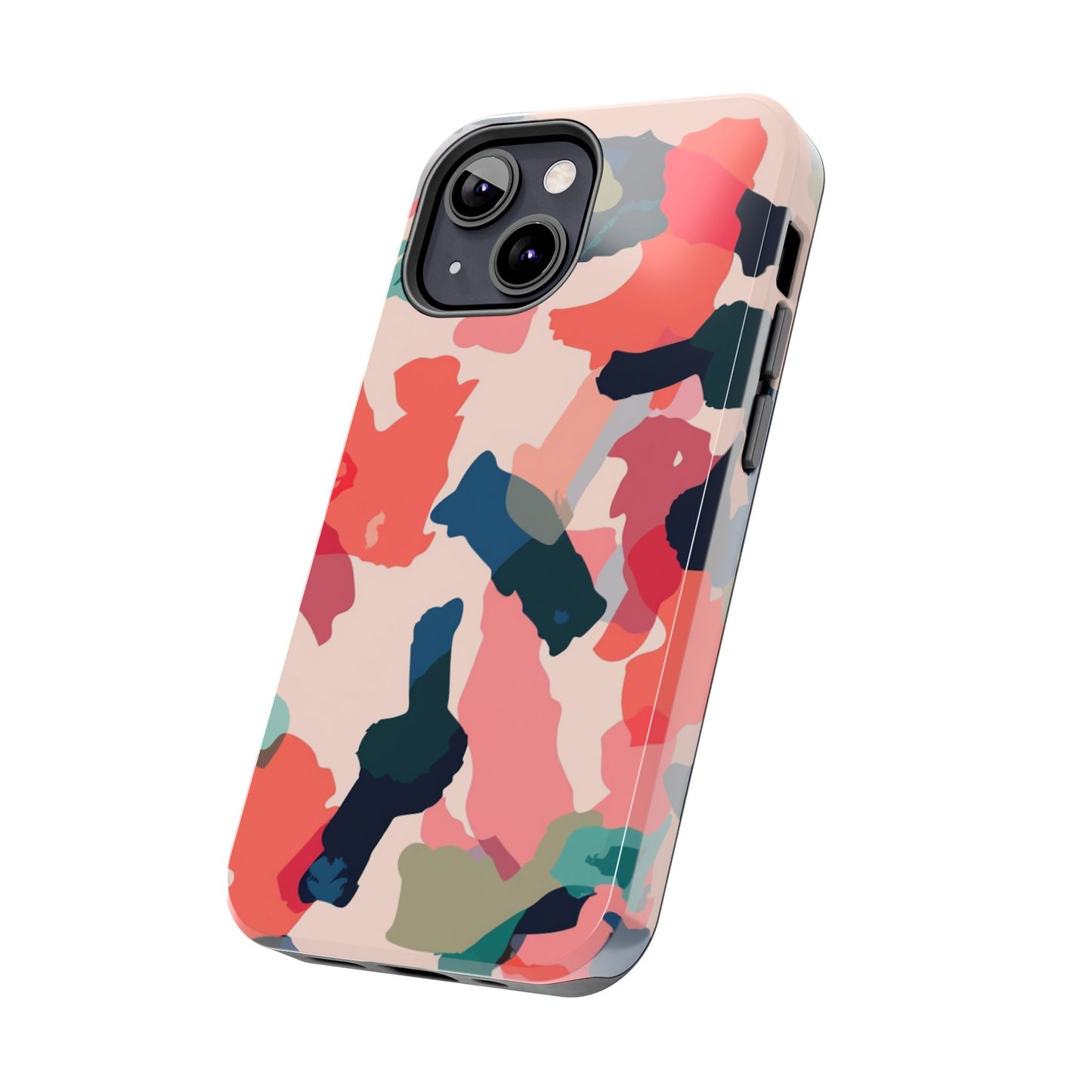 Modern Earthy Camo Abstract – iPhone Case