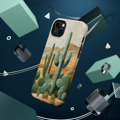 Desert Oasis Cactus iPhone Case