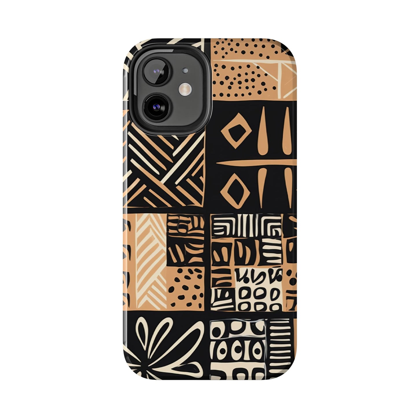 Tribal Geo-Pattern iPhone Series Case – Bold Ethnic Design