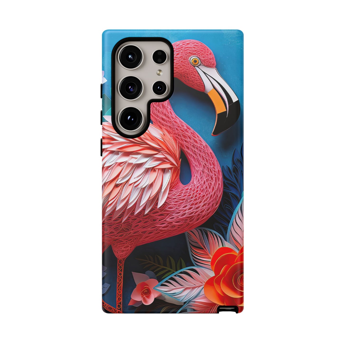 Flamingo Dreams – Bold Tropical Samsung Case