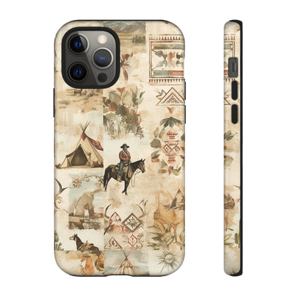 Western Collage Case | Vintage Country Aesthetic