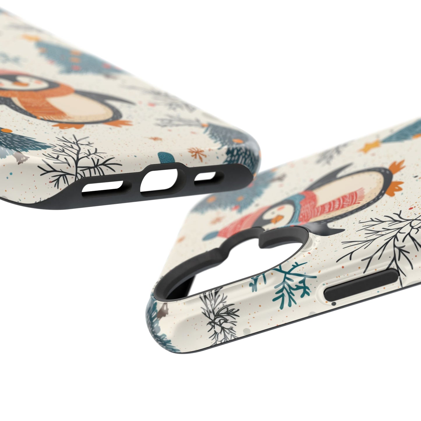 Snowy Christmas Cheer MagSafe iPhone Case