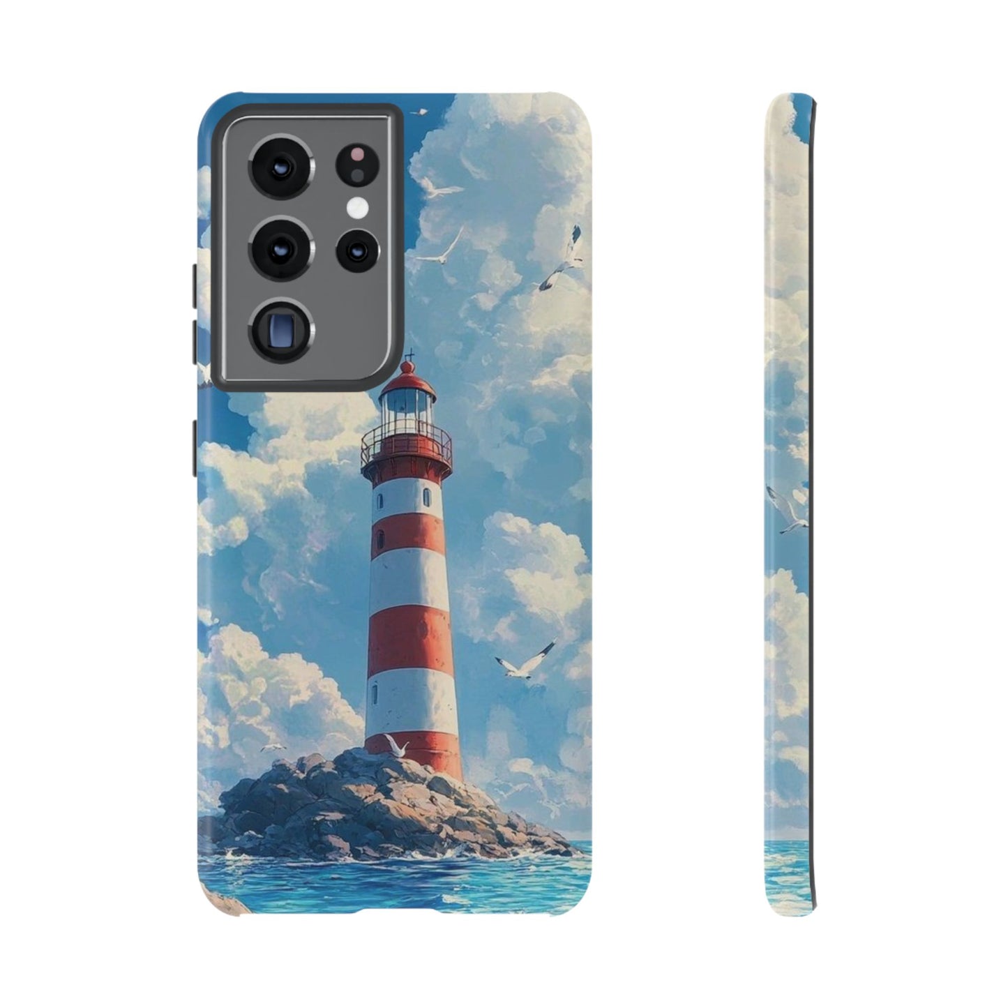 Samsung Galaxy Case - Majestic Lighthouse Scene Design