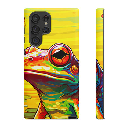 Vibrant Rainbow Frog Design – Samsung Galaxy Case