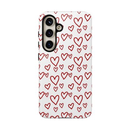 Classic Hearts Samsung Galaxy Case