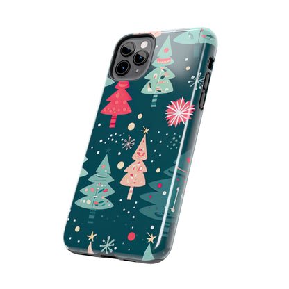 Whimsical Christmas Trees - iPhone Series Case