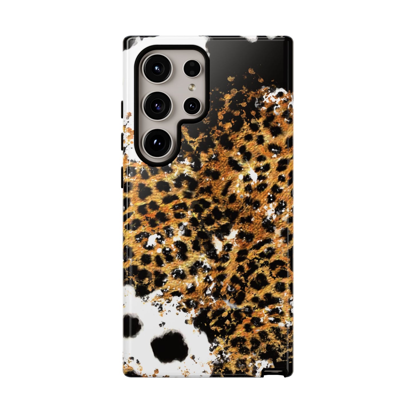 Bold Leopard Ink Splash - Samsung Galaxy Series Case